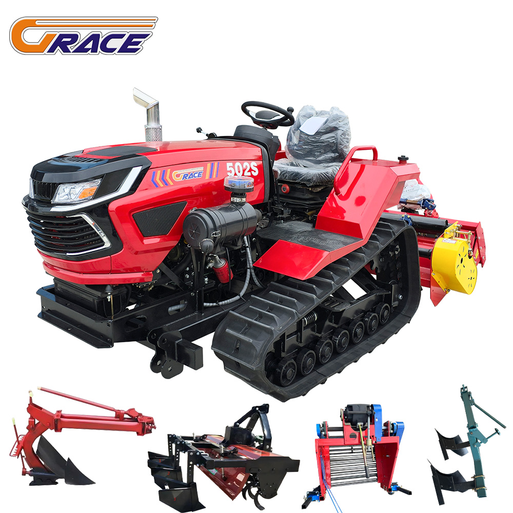 Tractor Implement - Трактор-культиватор гусеничный сельскохозяйственный 50 л.с. с
