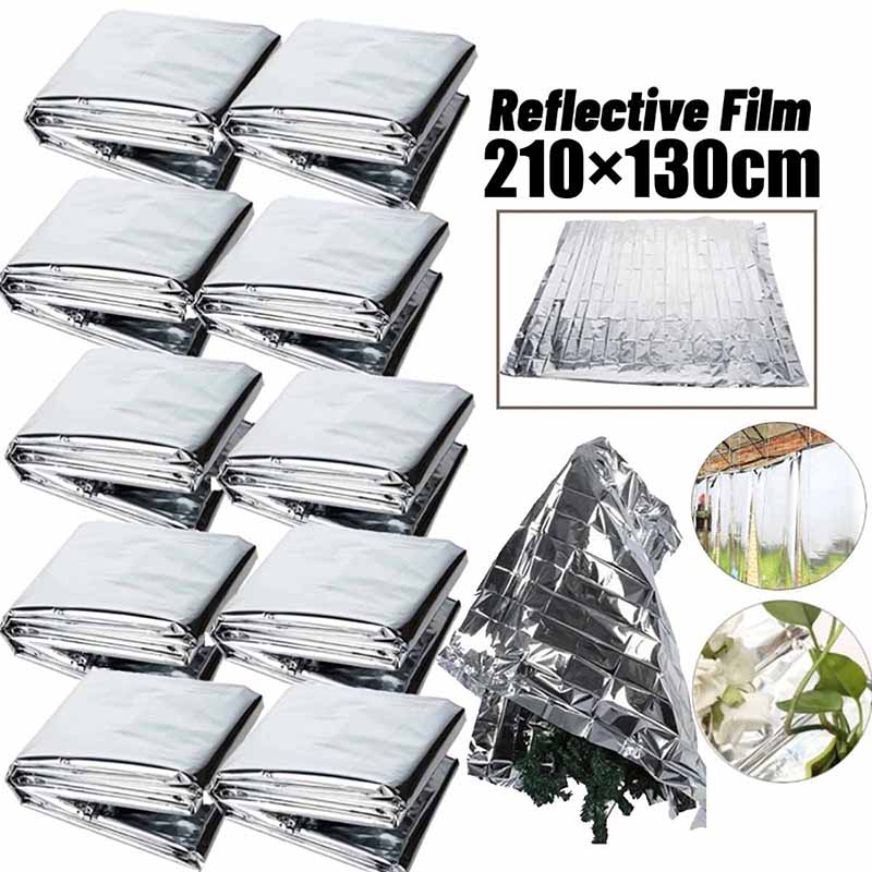 Greenhouse Plastic Film - 1-10 шт. садовая серебряная майларовая пленка,