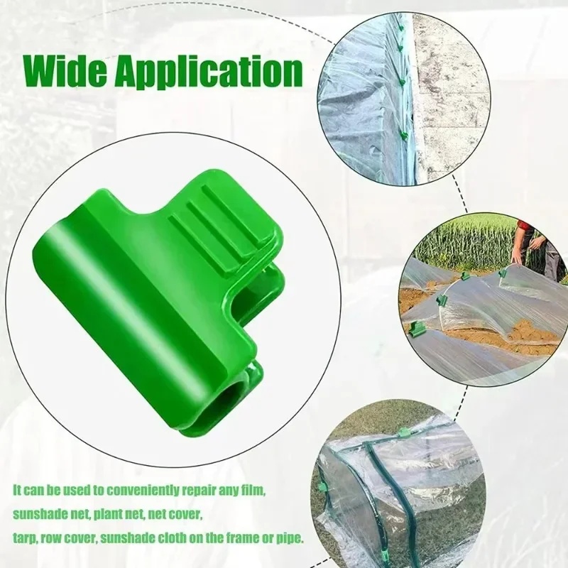 20 шт. зеленых зажимов для лам – обзор и цена Greenhouse Plastic Film