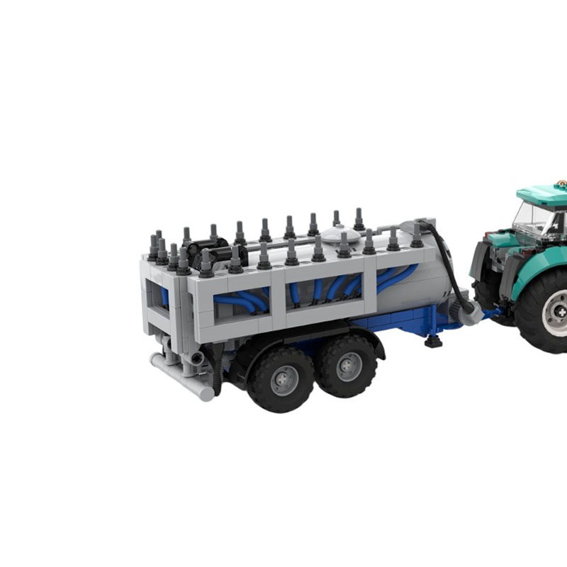 Конструктор City Tractor MOC,  – обзор и цена Agriculture Farming Vehicles